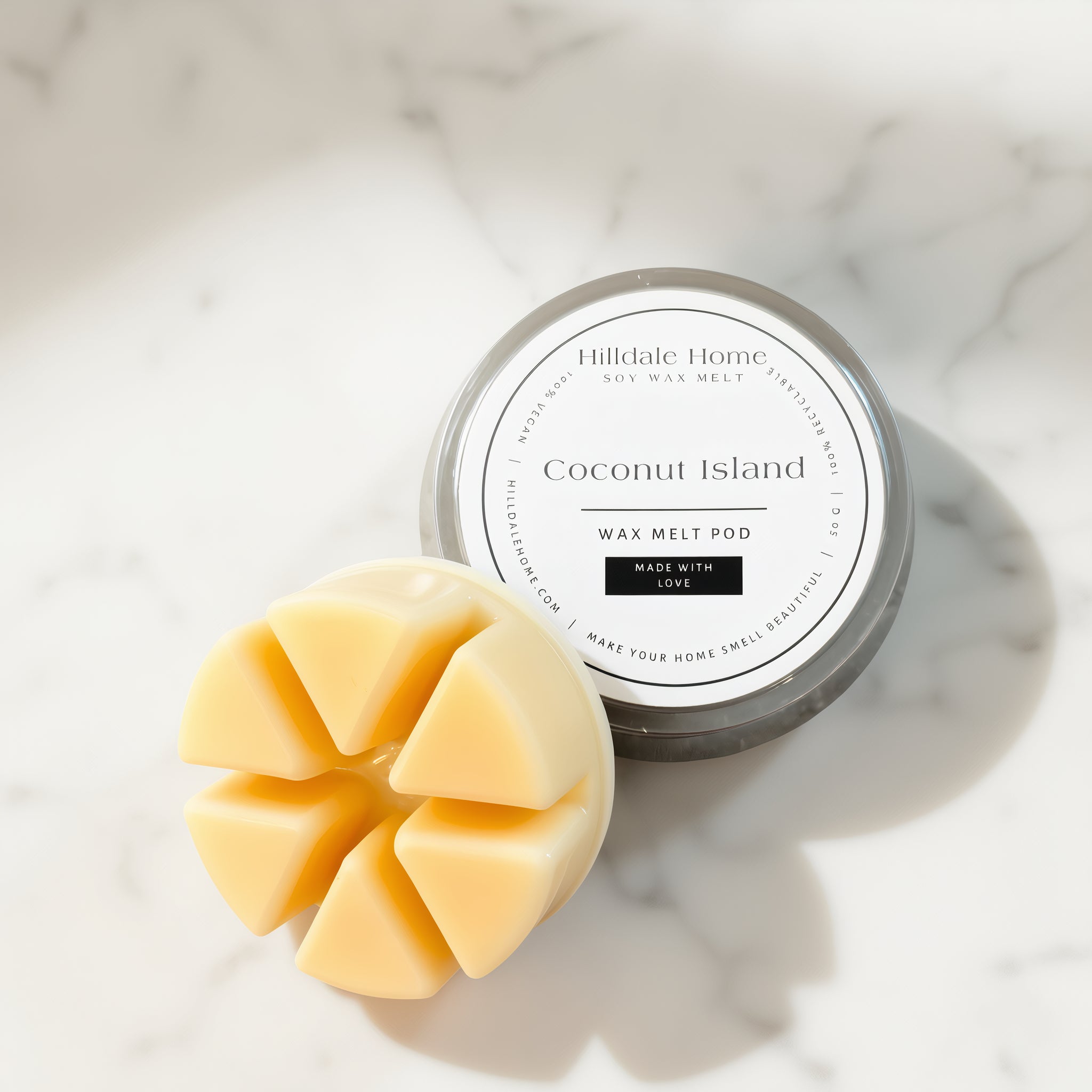 NEW - Coconut Island Wax Melts Pod