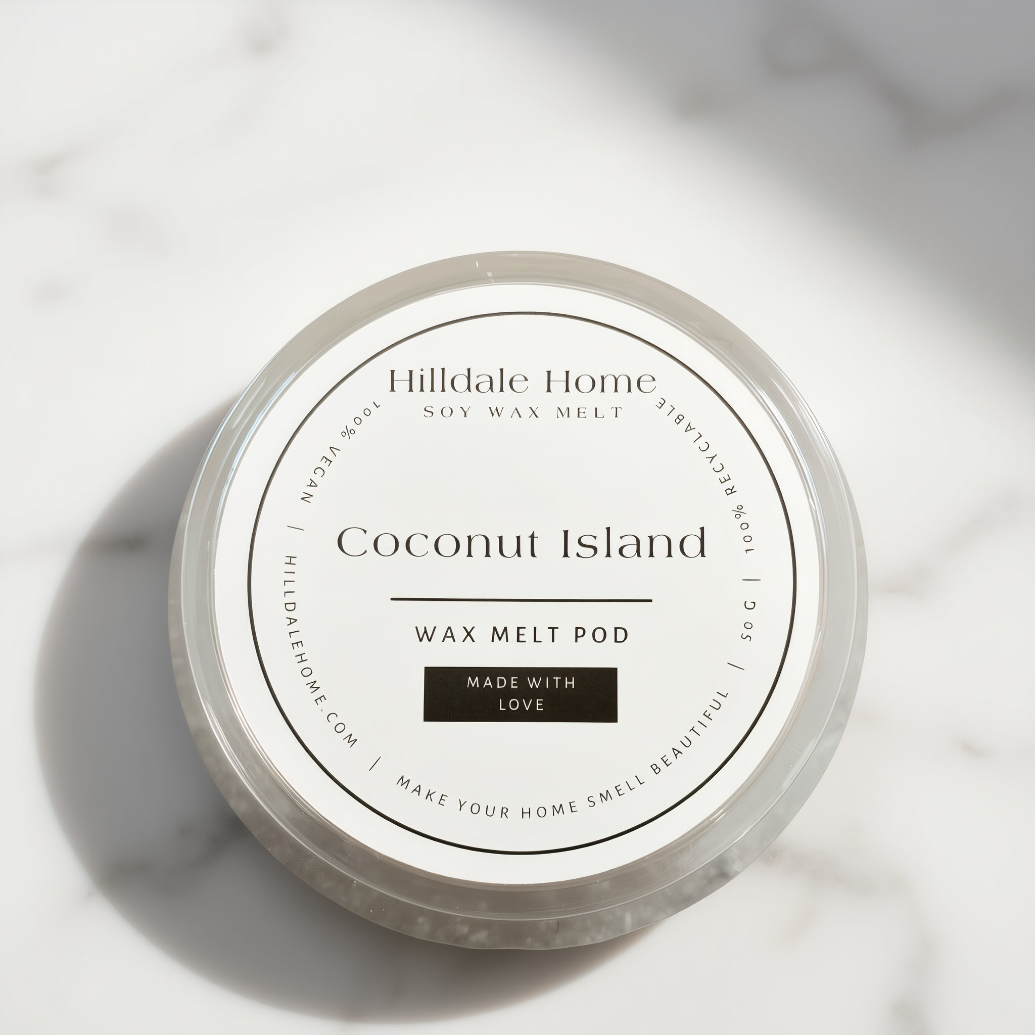 NEW - Coconut Island Wax Melts Pod