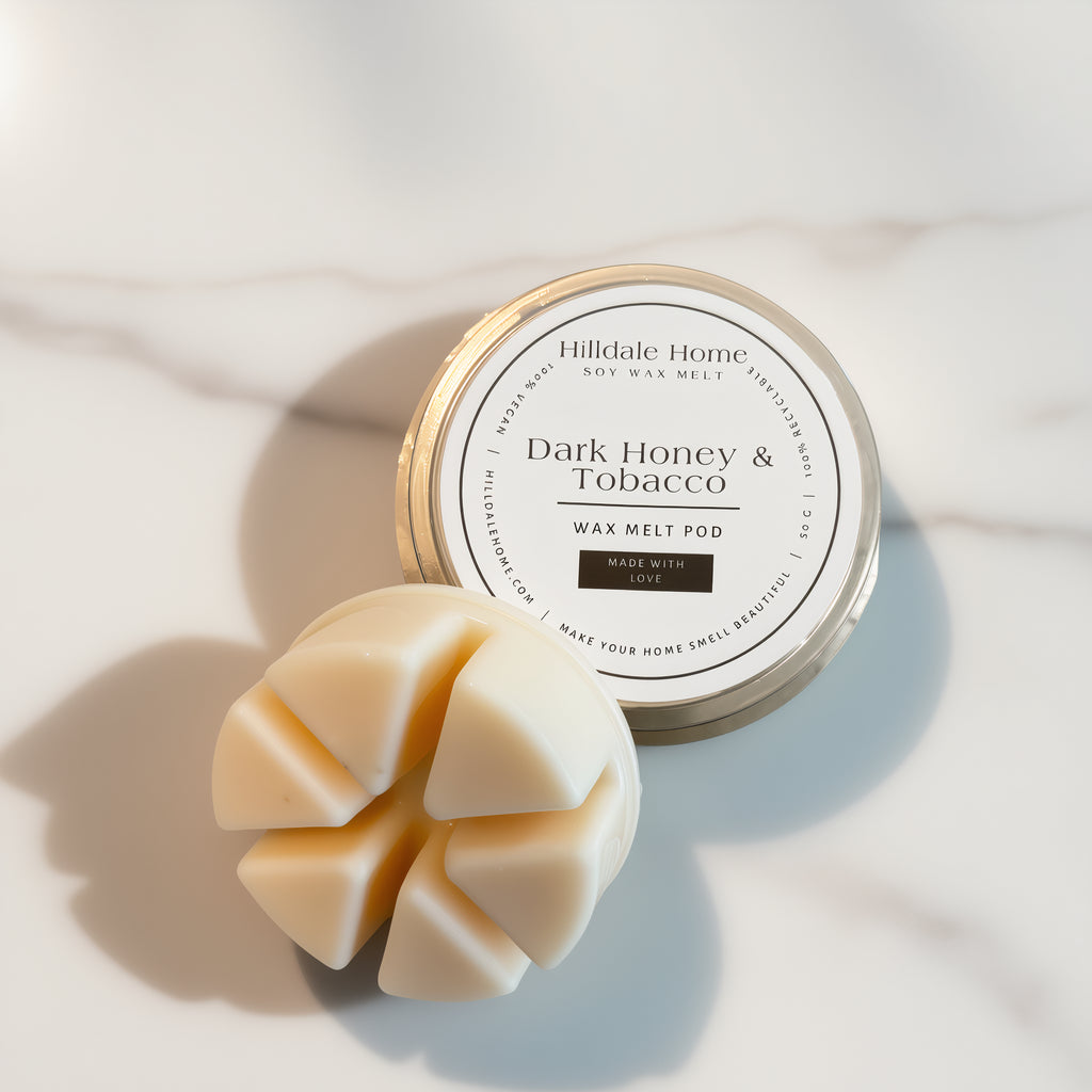 NEW - Dark Honey & Tobacco Wax Melts Pod