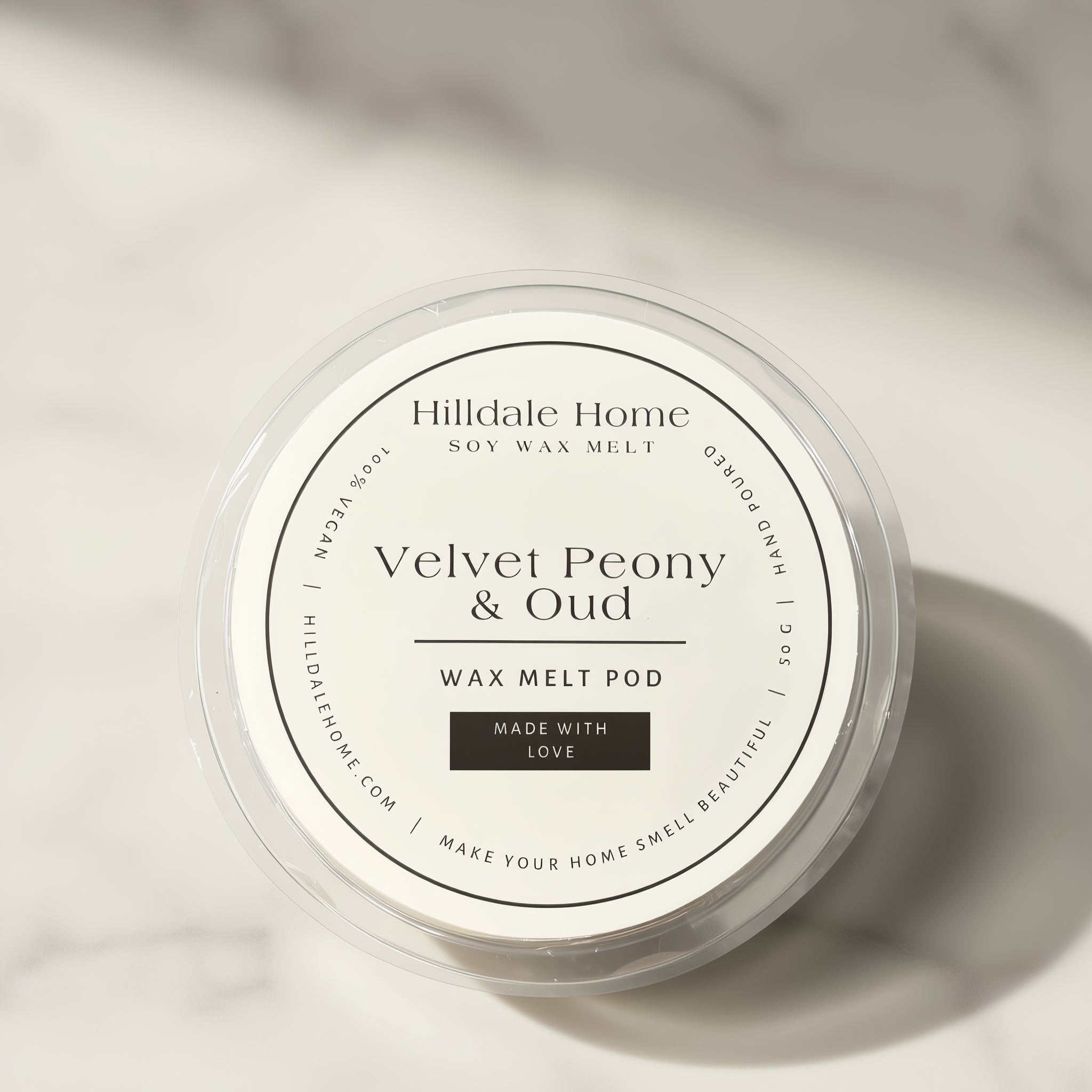 Velvet Peony & Oud - Wax Melts Pod
