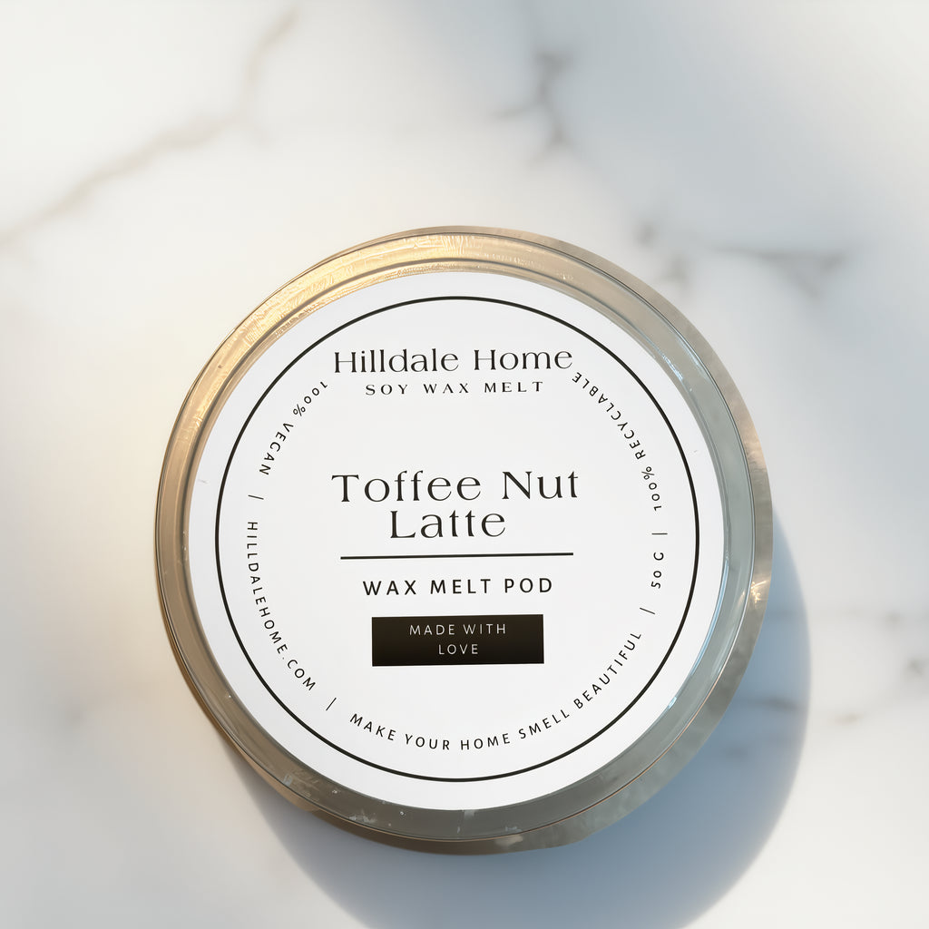 NEW - Toffee Nut Latte Wax Melts Pod