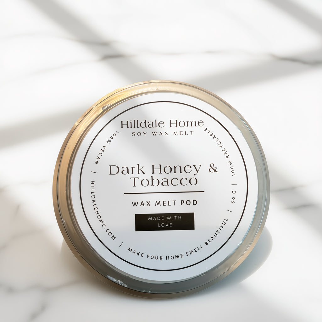 NEW - Dark Honey & Tobacco Wax Melts Pod